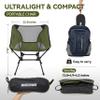 MARCHWAY Ultralight Folding Camping Chair, Heavy Duty Portable Compact for Outdoor Camp, Travel, Beach, Picnic, Festival, Hiking, Lightweight Backpacking (Green) view 3