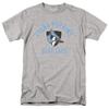 Johns Hopkins University Official Blue Jays Logo Unisex Adult T Shirt,Athletic Heather, 4X-Large view 1