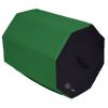 Z Athletic Octagon Mat for Gymnastics, Tumbling, and Cheerleading, Green and Black view 1