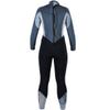 Aqua Lung Womens AquaFlex 7mm Back-Zip Scuba Diving Wet Jumpsuit, Black/Gray, 2XL view 2