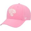 47 Girls Youth Pink Jacksonville Jaguars Rose MVP Adjustable Hat view 1