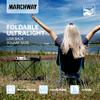 MARCHWAY Ultralight Folding Camping Chair, Heavy Duty Portable Compact for Outdoor Camp, Travel, Beach, Picnic, Festival, Hiking, Lightweight Backpacking (Sky Blue) view 3