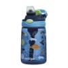Contigo children's drinking bottle Easy Clean Autospout with straw, BPA-free robust bottle, 100% leak-proof, easy to clean, ideal for daycare, kindergarten, school, 420 ml, Blueberry Cosmos view 1