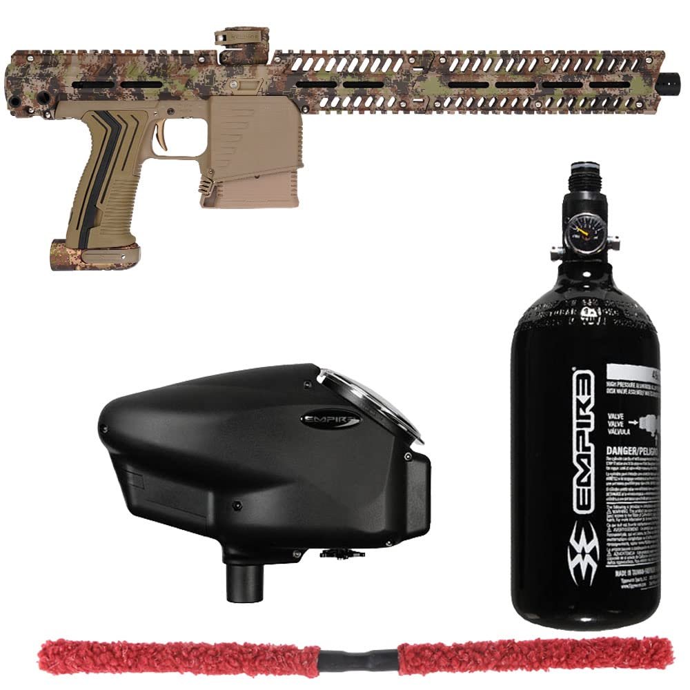 Action Village Planet Eclipse EMEK EMF100 (PAL Enabled) Mag Fed Core Paintball Gun Package Kit (HDE Earth)