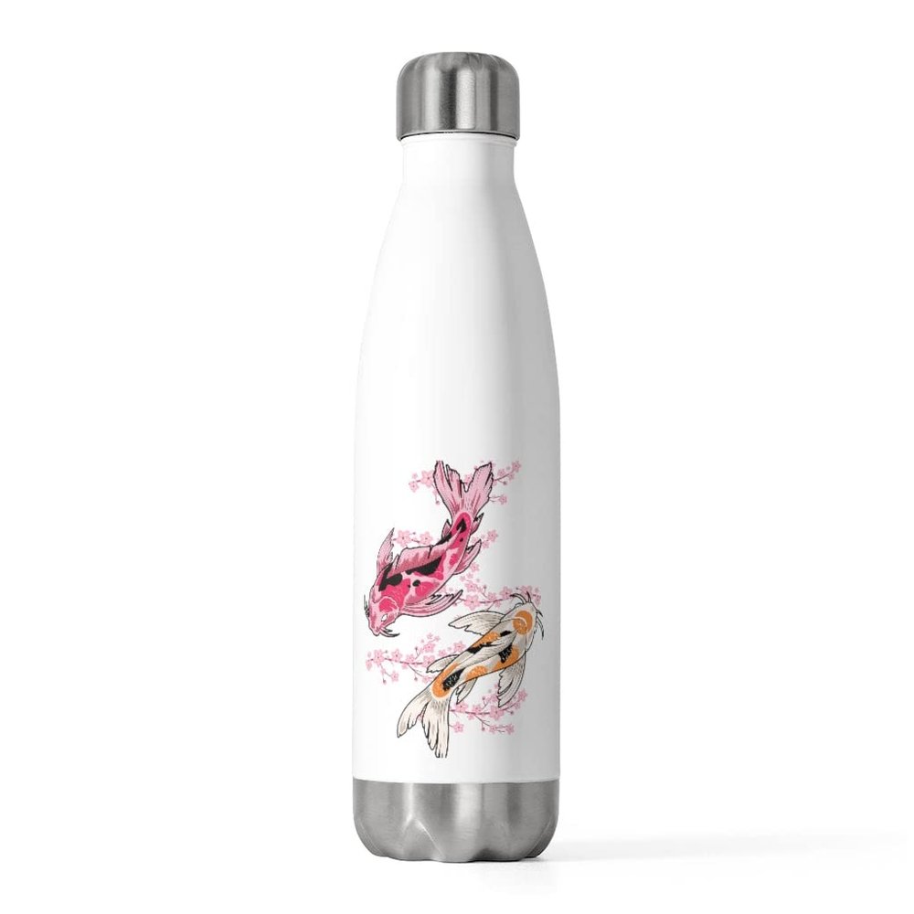 20oz Insulated Bottle Hilarious Japan Pondfish Goldfish Chagoi Catfish Enthusiast Humorous Fishing 20oz