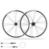Lightweight 20 Inch 406mm 451mm Aluminum Alloy Wheelset with Bearing Hub for BMX/Electric/Fold Bike Replacement (Black Rim Brake,451mm) view 1