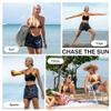 Kanu Surf Womens, Darren Stretch UPF 50+ Active Swim and Workout Boardshort, Harmony Black, 12 view 2