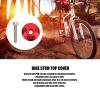 31.8mm/1.3in Headset Top Cover,Front Fork Stem Top for Bicycle Stems(Red) view 3