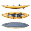 NIXY Tahoe Inflatable Kayak - Premium 2 Person Kayak Durable Design for Two Adults, Portable and Stable with Advanced Features for Fishing and Adventure - Seats and Paddles Included - Yellow view 2