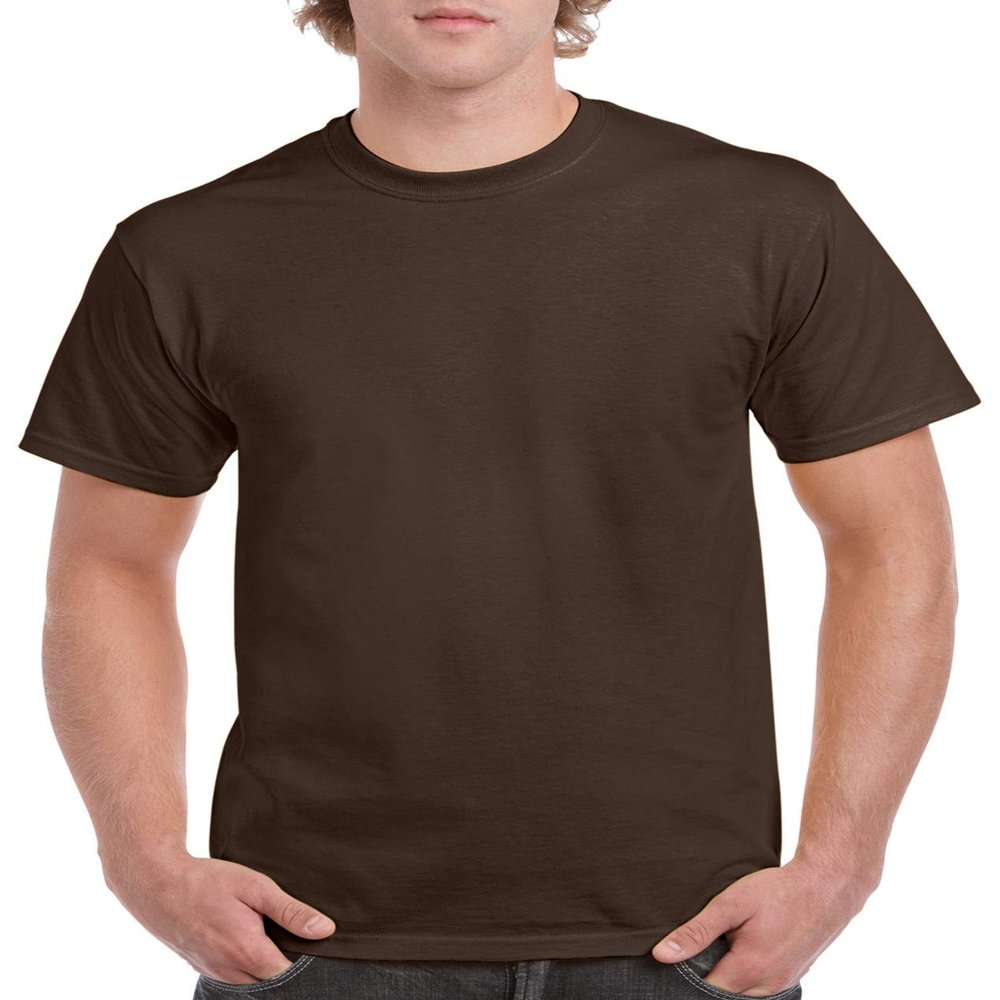 Gildan 100%, Cotton (G500) Shirt Dark Chocolate X-Large