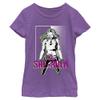 Marvel Classic She Bad Girls Short Sleeve Tee Shirt, Purple Berry, Medium view 1