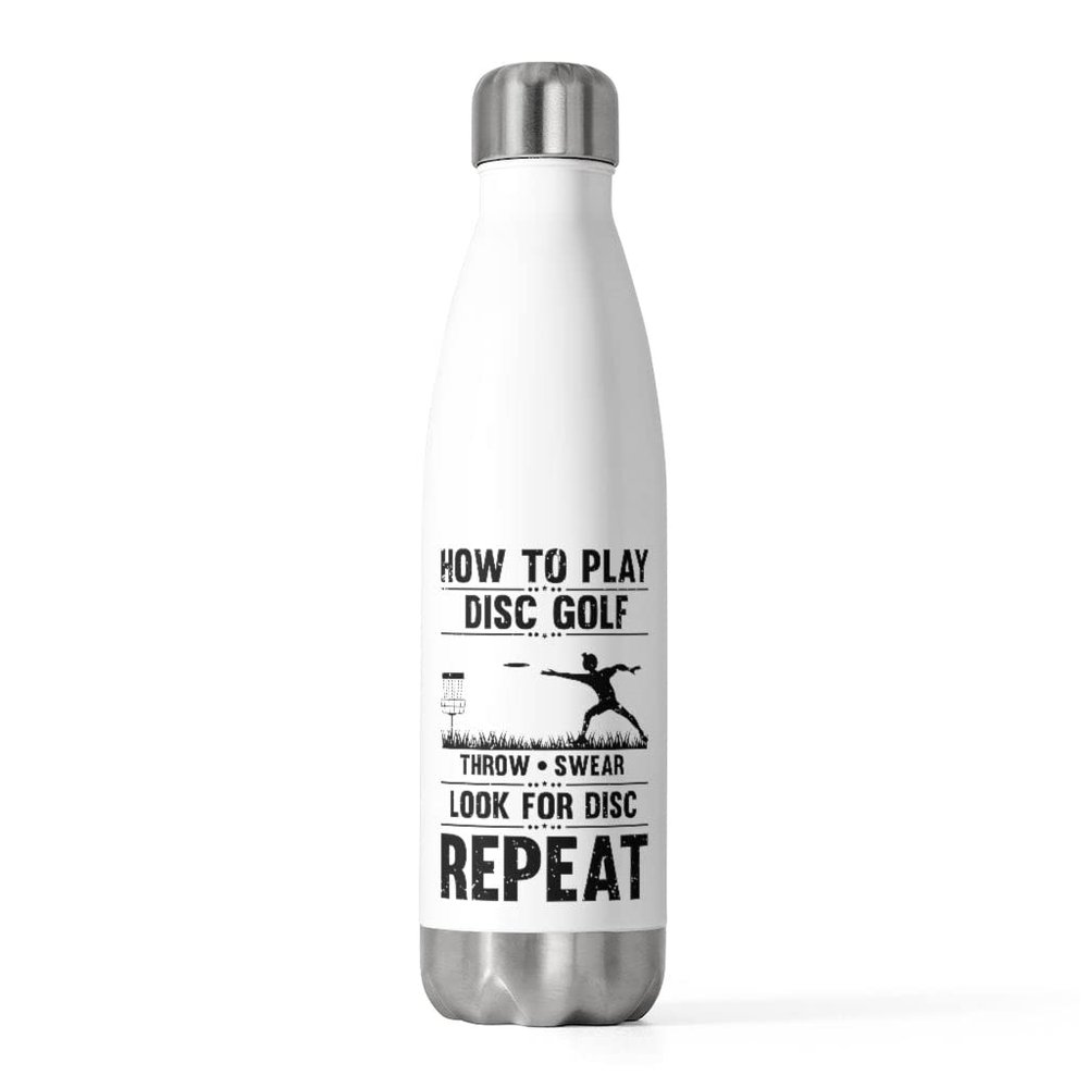 20oz Insulated Bottle Hilarious Frisbees Acceleration Disc Sports Enthusiast Pun Humorous Gameday 20oz