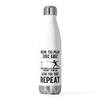 20oz Insulated Bottle Hilarious Frisbees Acceleration Disc Sports Enthusiast Pun Humorous Gameday 20oz view 1