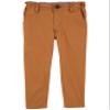 Osh Kosh Baby Boys' Slim Stretch Chino Pants, Mocha Chip, 24 Months view 1