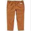 Osh Kosh Baby Boys' Slim Stretch Chino Pants, Mocha Chip, 24 Months view 2