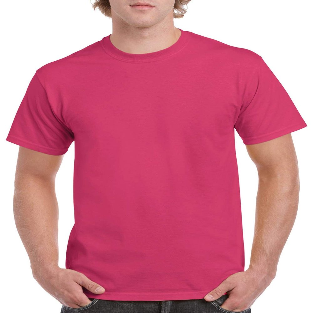 Gildan 100%, Cotton (G500) Shirt Heliconia Medium
