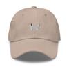 English Setter hat, Embroidered Unisex dad hat, Black and White English Setter Dog mom dad hat, English Setter Gifts. view 1