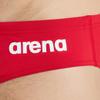 ARENA Mens Team Solid Swim Brief MaxLife Athletic Swimwear Professional Training Swimsuit Sports Bathing Suit, Red/White, US Size 26 view 4