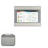BoxWave Case Compatible with Maple Systems HMI5070DL - Hard Shell Briefcase, Slim Messenger Bag Briefcase Cover Side Pockets - Pewter view 1