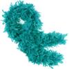 THARAHT Teal Chandelle Turkey Feather Boa 2 Yards 40g for DIY Craft Home Dancing Wedding Party Halloween Costume Decoration Feather Boa view 1