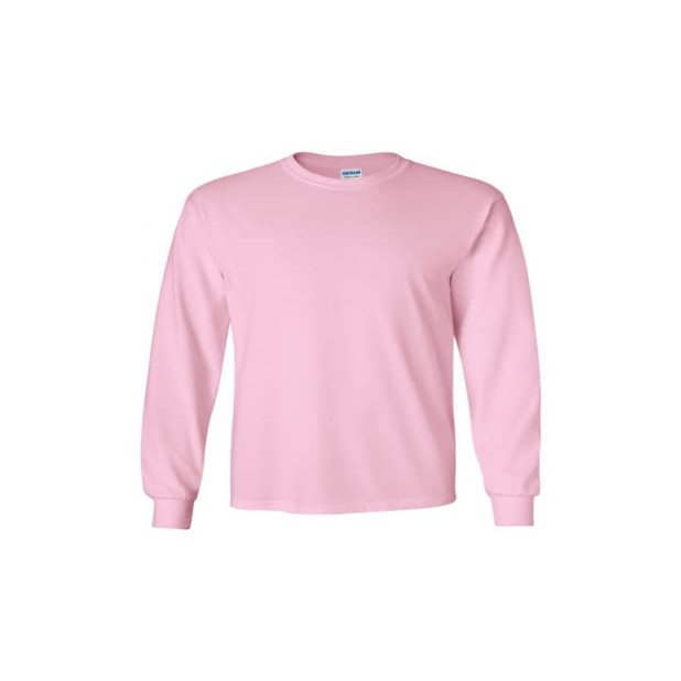 Gildan Long Sleeve, (G540) Tshirt Pink
