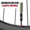 KOM Cycling Tubeless Tire Repair Kit for Bikes 8 Colors! Fixes Mountain Bike and Road Bicycle Tire Punctures (Red (PRO with CO2 Inflator)) view 4