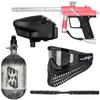 Action Village Azodin Blitz 4 Insane Paintball Gun Package Kit (Tank Size: 68/4500, Dust Pink/Polished Silver) view 1