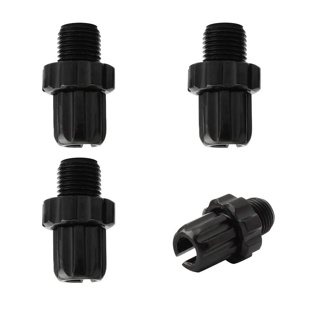 Fox Baby Black Brake Part Lever Aluminum Bike Bicycle M10 Adjustable Screws (Black 4 Pcs)