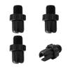 Fox Baby Black Brake Part Lever Aluminum Bike Bicycle M10 Adjustable Screws (Black 4 Pcs) view 1