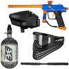 Action Village Azodin Blitz 4 Insane Paintball Gun Package Kit (Tank Size: 68/4500, Dust Blue/Polished Orange) view 1