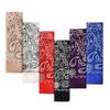 6-Pack 100% Cotton Bandanas Gift Set (Red Black White Blue Purple Tan)  22x22 Inch Paisley Head Wraps, Face & Neck Scarves, Multi-Purpose Accessories for Men & Women, Holiday & Everyday Gifting view 1