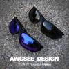 AWGSEE Polarized Sports Sunglasses for Men 100% UV Protection Wrap Around Unbreakable Sun Glasses for Fishing Driving view 2