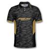PRIMESTY Custom Bowling Shirts for Men, Patriotic American Flag Bowling Jerseys, Personalized Bowling Polo Shirts view 2