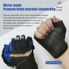 JIONET Hemiplegia Pressure Finger Rehabilitation Trainer Robot Glove Hand Splint Assistive Gloves Finger Straightening Brace Guard, Finger Training Device (Color : Right Hand, Size : Large) view 2