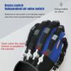 JIONET Hemiplegia Pressure Finger Rehabilitation Trainer Robot Glove Hand Splint Assistive Gloves Finger Straightening Brace Guard, Finger Training Device (Color : Right Hand, Size : Large) view 4