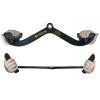 BLUSLM LAT Pull Down Bar for Cable Machine, LAT Pulldown Attachments T-bar V-bar Cable Attachment for Gym, Back Tricep Strength Training Handle (BL06) view 3