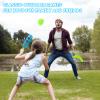 Scoop and Toss Set - Outdoor Toys for Kids with 2 Scoop Rackets and 2 Balls, Beach Lawn Yard Scoop Ball Game for Kids and Adults,Backyard Outside Toss and Catch Game view 2