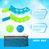 Scoop and Toss Set - Outdoor Toys for Kids with 2 Scoop Rackets and 2 Balls, Beach Lawn Yard Scoop Ball Game for Kids and Adults,Backyard Outside Toss and Catch Game view 4