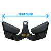 BLUSLM LAT Pull Down Bar for Cable Machine, LAT Pulldown Attachments T-bar V-bar Cable Attachment for Gym, Back Tricep Strength Training Handle (BL03) view 2