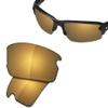 SAUCER Premium Replacement Lenses & Rubber Kits for Oakley Flak 2.0 Asian Fit (AF) OO9271 Sunglasses High Definition - Bronze Gold Polarized view 2