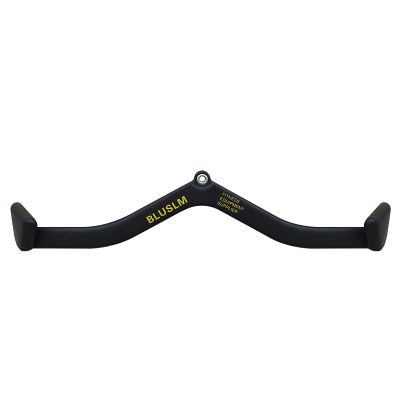 BLUSLM LAT Pull Down Bar for Cable Machine, LAT Pulldown Attachments T-bar V-bar Cable Attachment for Gym, Back Tricep Strength Training Handle (BL07)