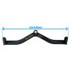 BLUSLM LAT Pull Down Bar for Cable Machine, LAT Pulldown Attachments T-bar V-bar Cable Attachment for Gym, Back Tricep Strength Training Handle (BL07) view 2