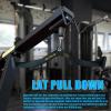 BLUSLM LAT Pull Down Bar for Cable Machine, LAT Pulldown Attachments T-bar V-bar Cable Attachment for Gym, Back Tricep Strength Training Handle (BL07) view 4