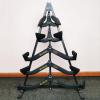 BLUSLM LAT Pull Down Bar for Cable Machine, LAT Pulldown Attachments T-bar V-bar Cable Attachment for Gym, Back Tricep Strength Training Handle (5 Pieces) view 4