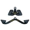 BLUSLM LAT Pull Down Bar for Cable Machine, LAT Pulldown Attachments T-bar V-bar Cable Attachment for Gym, Back Tricep Strength Training Handle (2 Pieces) view 1
