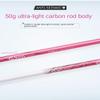 Left Handed Golf Club Iron 7 Men Women Practicing Clubs R/S Carbon/Steel Rod Golf Clubs Sports Exercise with Gift (Pink(Women),Carbon Rod) view 3