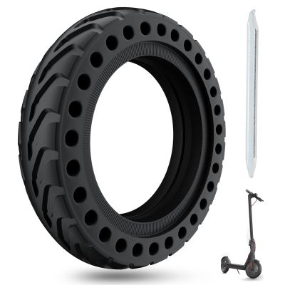 Cooryda Solid Tire for Xiaomi m365 Electric Scooter Mijia Mi m365 pro/gotrax gxl V2/gotrax XR, 8.5 inches Electric Scooter Wheels 8 1/2'' Front or Rear Replacement Honeycomb Solid Tires(1pc)
