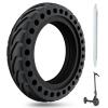 Cooryda Solid Tire for Xiaomi m365 Electric Scooter Mijia Mi m365 pro/gotrax gxl V2/gotrax XR, 8.5 inches Electric Scooter Wheels 8 1/2'' Front or Rear Replacement Honeycomb Solid Tires(1pc) view 1