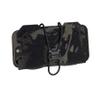 Tactical Admin Phone Pouch for Vest MOLLE Plate Carrier Multi-camo Portable Cell Phone Carrier Holder Quick-Release Magnetic Buckle (camo Black) view 1
