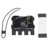 Tactical Admin Phone Pouch for Vest MOLLE Plate Carrier Multi-camo Portable Cell Phone Carrier Holder Quick-Release Magnetic Buckle (camo Black) view 2
